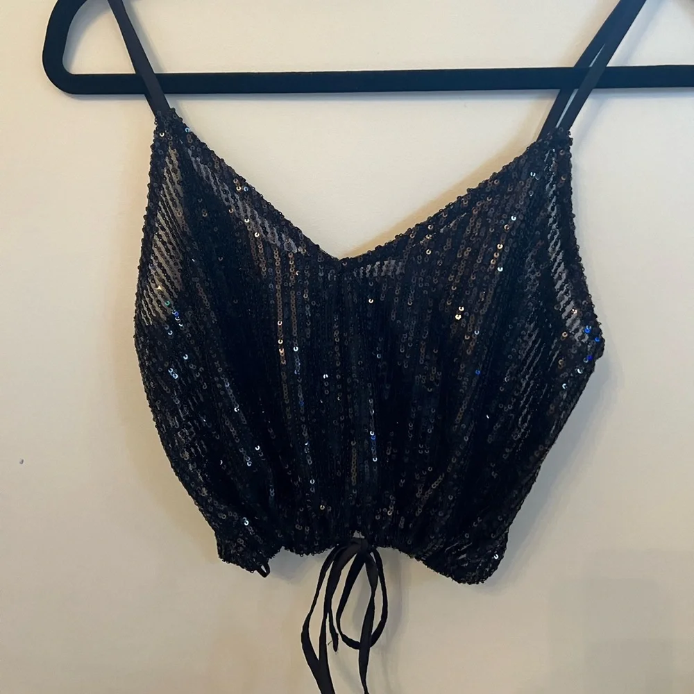 Zara sequin cami excellent condition size small - Picture 2 of 4